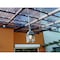 Ejoy 72 in. L x 21 in. W Corrugated Polycarbonate Plastic Curvy Clear Roof Panel PVCRoofSheet_CurvyClear_1pc - alternate 4